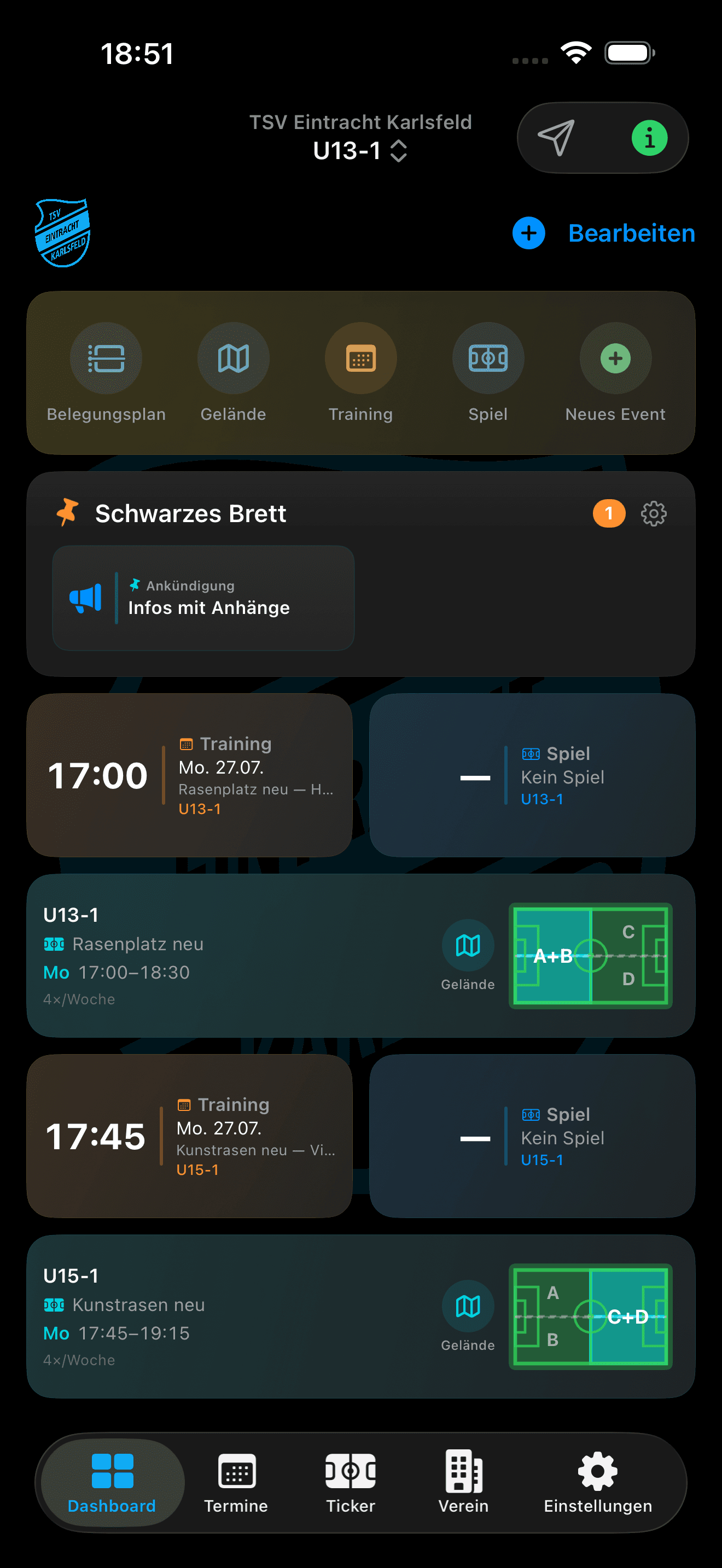 Teamly Dashboard