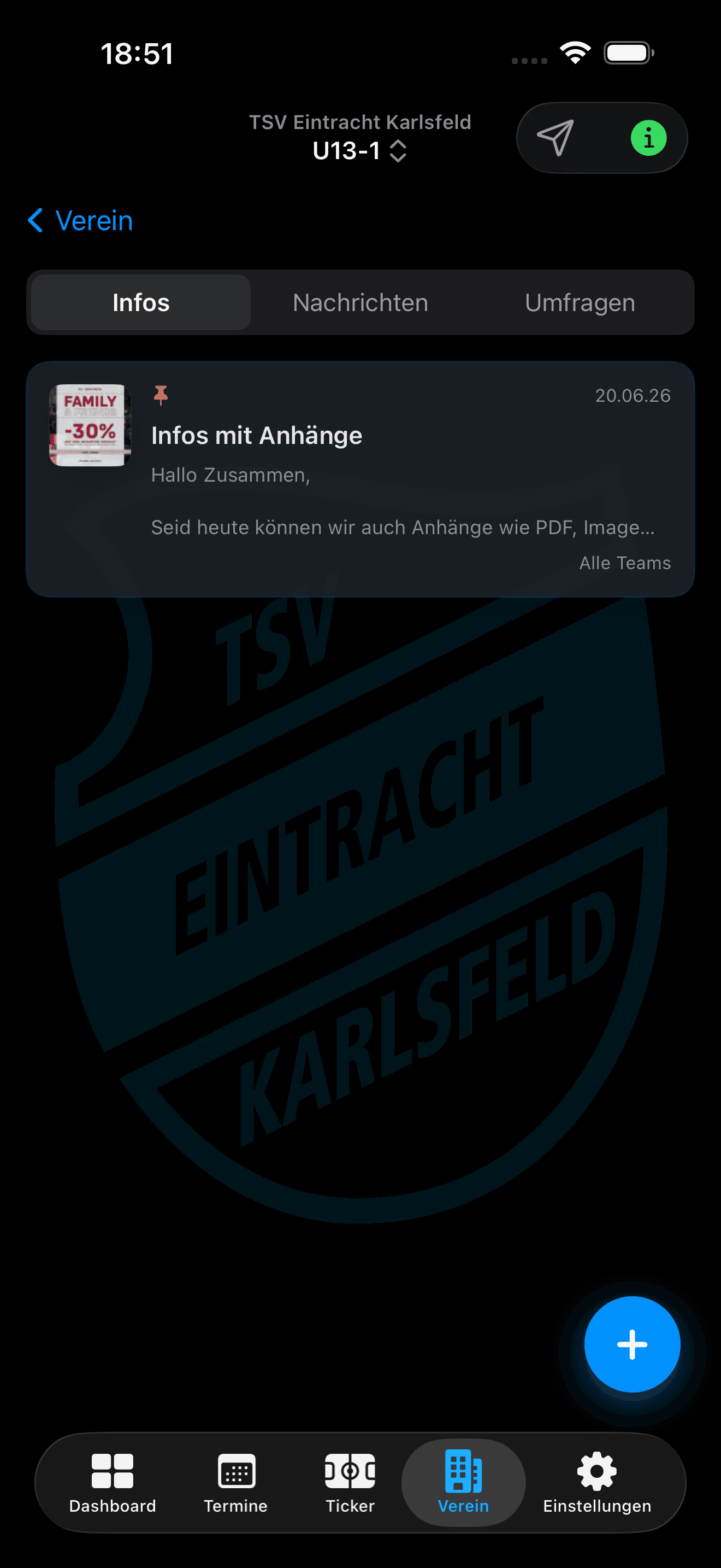 Schwarzes Brett & Infos für alle